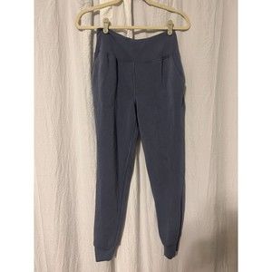 SAGE COLLECTIVE Pants Blue Gray Small Super Soft All Day Joggers Loungewear
